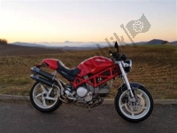 Todas as peças originais e de reposição para seu Ducati Monster S2R 800 USA 2006.